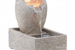 Виды фонтанов из натурального камня