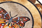 Мраморная мозайка - Бабочка
